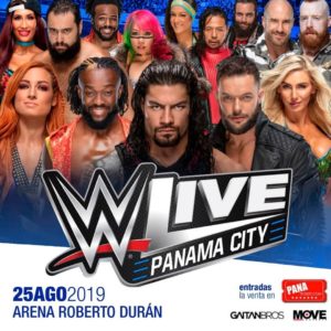 WWE Live Panamá El espectáculo más grande de lucha libre vuelve a Panamá ¿Aceptas el reto?